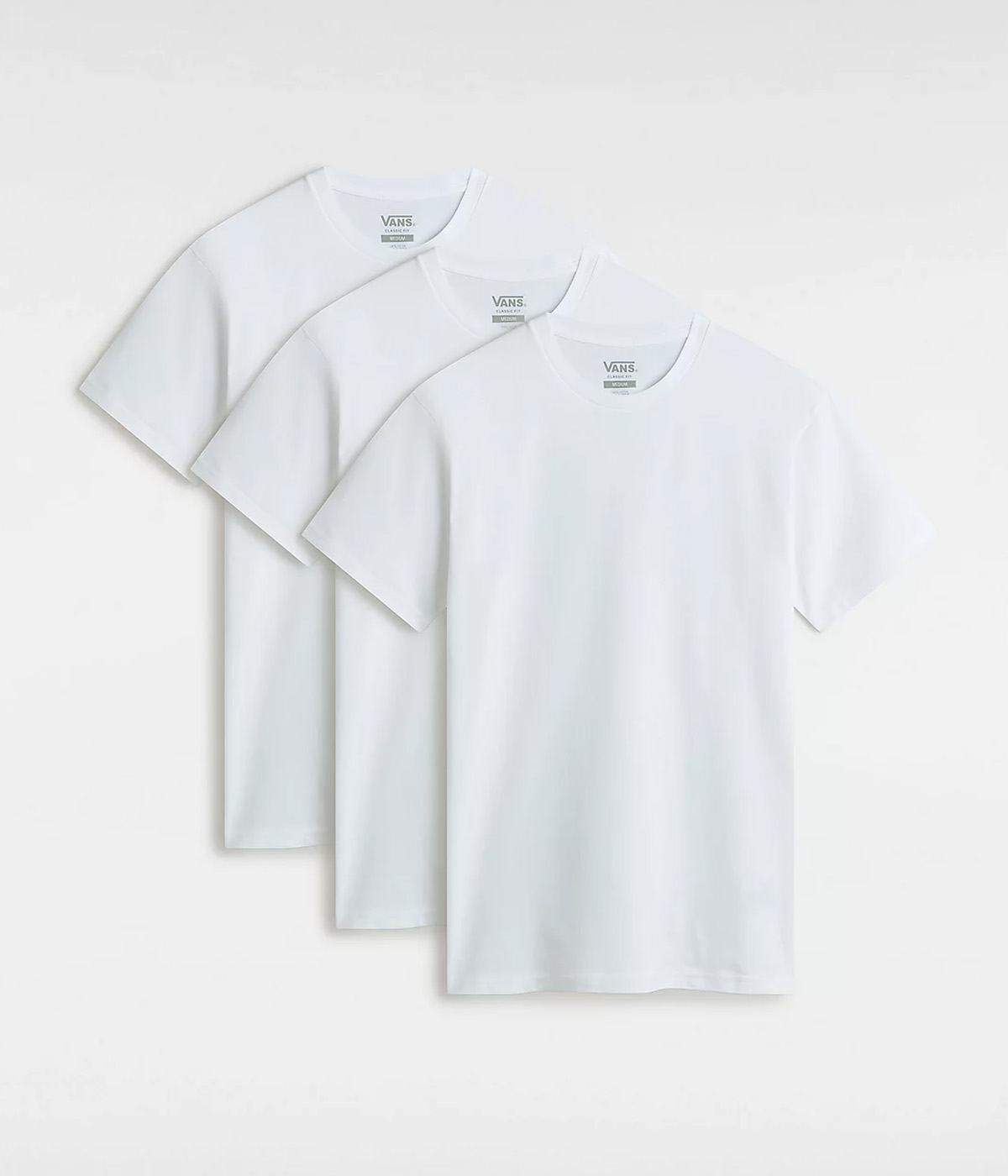 Vans T shirt Vans Basic 3 pack White